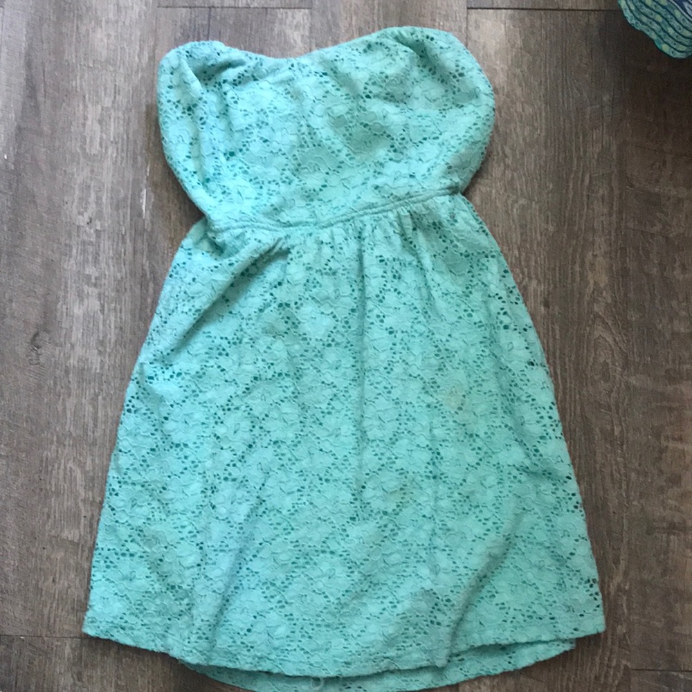 Little blue dress